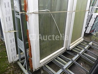 Ref: c31 ezel - 2 vaste en schuifbare pvc-frames - afbeelding 8 van  8