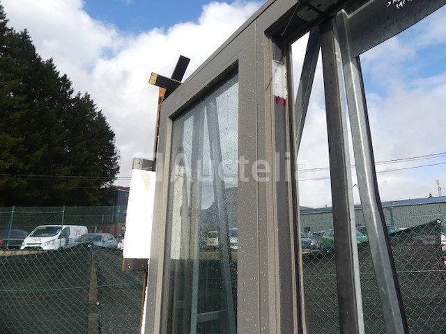 Ref: ezel 146 - aluminium chassis 2 openingen 1 vaste - afbeelding 2 van  5