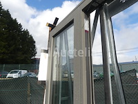 Ref: ezel 146 - aluminium chassis 2 openingen 1 vaste - afbeelding 2 van  5