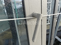 Ref: ezel 146 - aluminium chassis 2 openingen 1 vaste - afbeelding 5 van  5