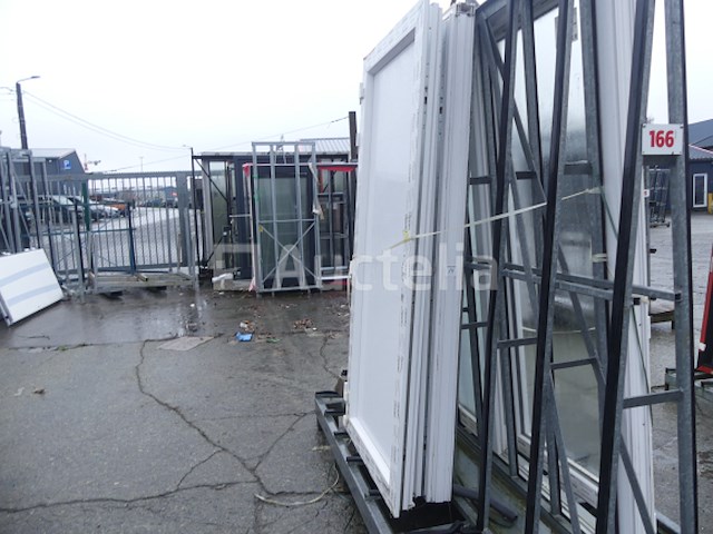 Ref: ezel 166 - glazen deur met 1 vleugel - afbeelding 1 van  4