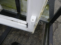 Ref: ezel 166 -glazen deur met 1 vleugel + 1 vaste ruit - afbeelding 3 van  6