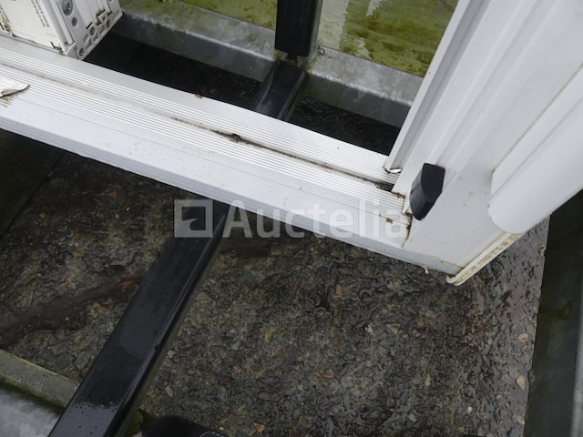 Ref: ezel 166 -glazen deur met 1 vleugel + 1 vaste ruit - afbeelding 5 van  6