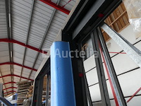 Ref: ezel 206 -schuifdeurkozijn met 1 opengaand paneel + 1 vast paneel (zonder beglazing) - afbeelding 1 van  6