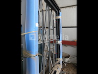 Ref: ezel 206 -schuifdeurkozijn met 1 opengaand paneel + 1 vast paneel (zonder beglazing) - afbeelding 4 van  6