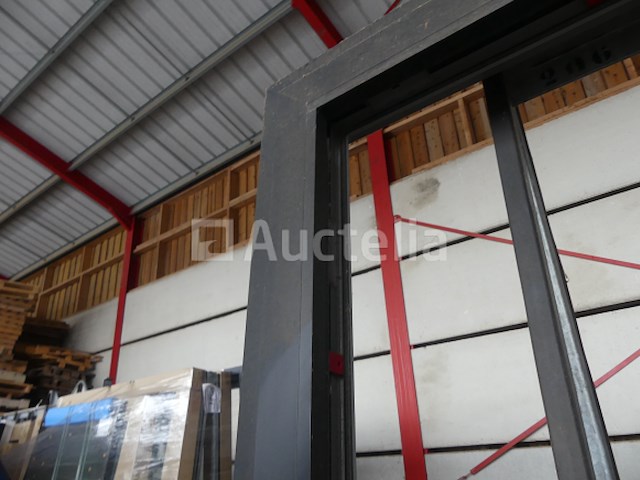 Ref: ezel 206 -schuifdeurkozijn met 1 opengaand paneel + 1 vast paneel (zonder beglazing) - afbeelding 5 van  6