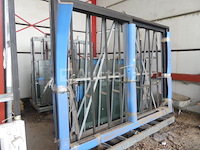 Ref: ezel 206 -schuifdeurkozijn met 1 opengaand paneel + 1 vast paneel (zonder beglazing) - afbeelding 6 van  6