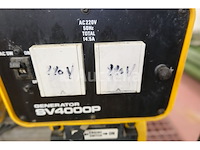 Ref: lot 1 - suzuki sv4000p draagbare generator - afbeelding 2 van  8