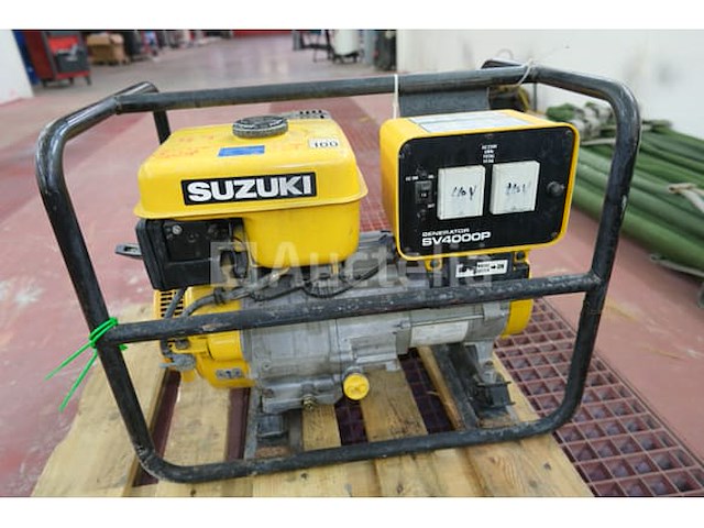 Ref: lot 1 - suzuki sv4000p draagbare generator - afbeelding 5 van  8