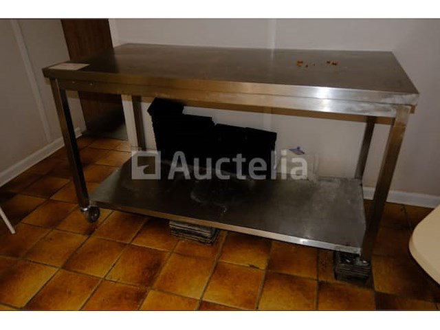 Ref: lot 100 - roestvrijstalen tafels - afbeelding 3 van  4