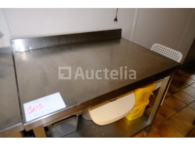 Ref: lot 101 - roestvrijstalen tafels - afbeelding 3 van  3