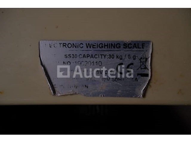Ref: lot 115 - afi swb-30 digitale weegschaal - afbeelding 3 van  5