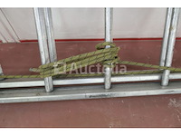 Ref: lot 15 - dubbele aluminium ladder 2x22 - afbeelding 2 van  7