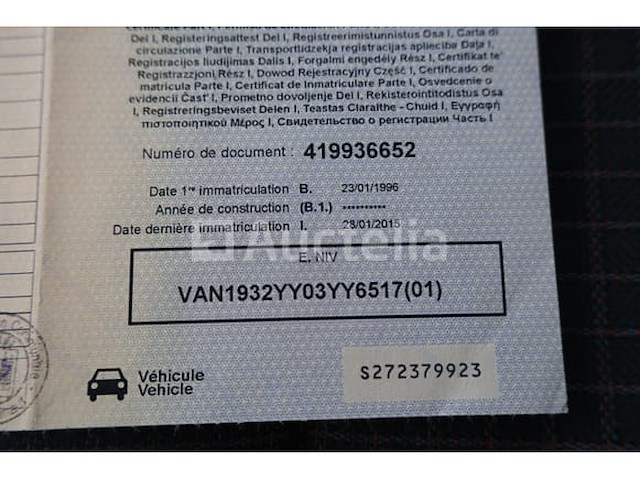 Ref: lot v2 - steyr 19 s 32 tankwagen (1996-37.800 km-vin:van1932yy03yy6517) - afbeelding 70 van  75