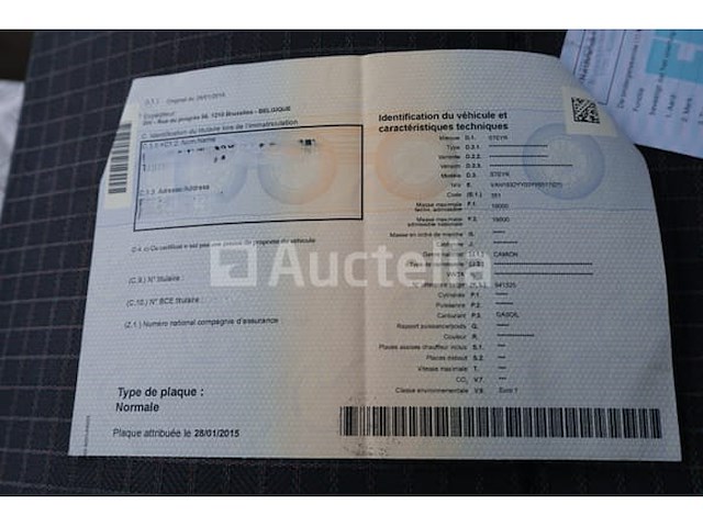 Ref: lot v2 - steyr 19 s 32 tankwagen (1996-37.800 km-vin:van1932yy03yy6517) - afbeelding 75 van  75