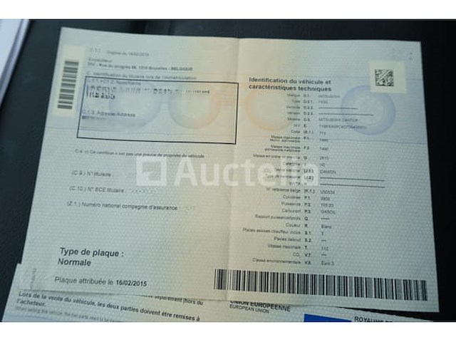 Ref: lot v4 - platte vrachtwagen met tanker mitsubishi canter fuso fe85 (2007-75,247 km-vin:tybfe85pc6dt05456) - afbeelding 21 van  62