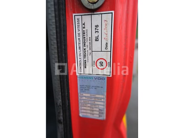 Ref: lot v4 - platte vrachtwagen met tanker mitsubishi canter fuso fe85 (2007-75,247 km-vin:tybfe85pc6dt05456) - afbeelding 24 van  62