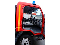 Ref: lot v4 - platte vrachtwagen met tanker mitsubishi canter fuso fe85 (2007-75,247 km-vin:tybfe85pc6dt05456) - afbeelding 25 van  62