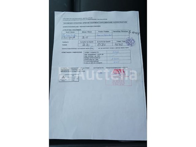 Ref: lot v4 - platte vrachtwagen met tanker mitsubishi canter fuso fe85 (2007-75,247 km-vin:tybfe85pc6dt05456) - afbeelding 62 van  62