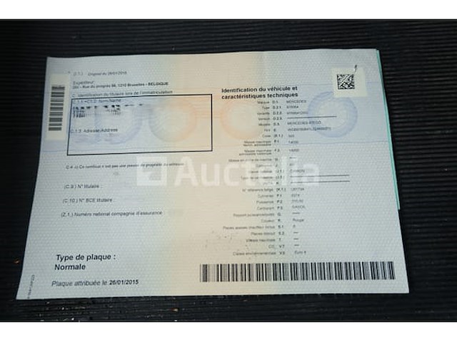 Ref: lot v6 - mercedes-benz atego 1429f pomptruck (2007-50,171 km-vin:wdb9760641l224856) - afbeelding 28 van  86