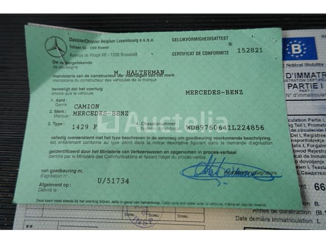 Ref: lot v6 - mercedes-benz atego 1429f pomptruck (2007-50,171 km-vin:wdb9760641l224856) - afbeelding 56 van  86
