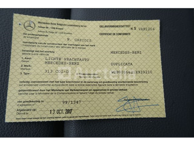 Ref: lot v8 - utility bus (voor onderdelen) mercedes-benz sprinter 316 cdi (2006-359.060 km-vin:wdb9036621r939210) - afbeelding 40 van  63