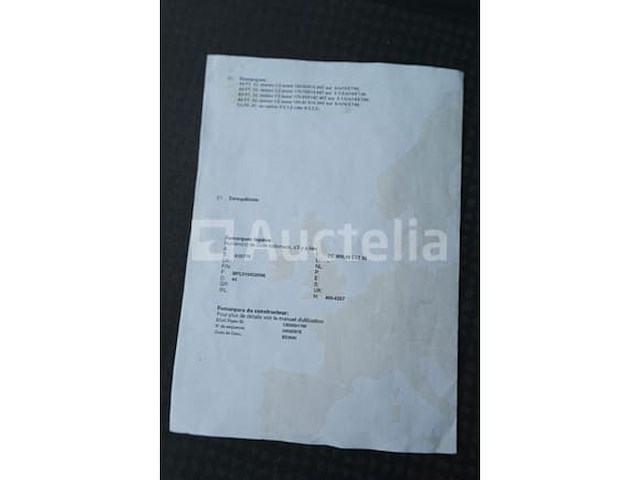 Ref: lot v9 - auto (voor onderdelen) opel combo 1.7 dti (2004-164.456 km-vin:w0l0xcf0643023218) - afbeelding 34 van  53