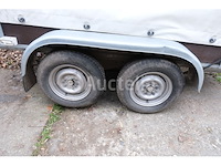 Ref: r642 - flamingo trailers wx202 dubbelassige geremde zeiltrailer - afbeelding 4 van  21