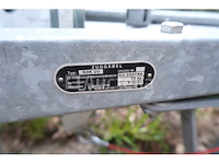 Ref: r642 - flamingo trailers wx202 dubbelassige geremde zeiltrailer - afbeelding 10 van  21