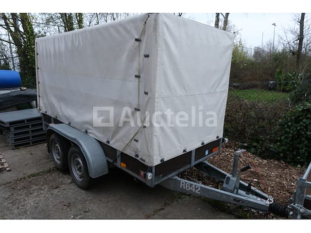 Ref: r642 - flamingo trailers wx202 dubbelassige geremde zeiltrailer - afbeelding 18 van  21