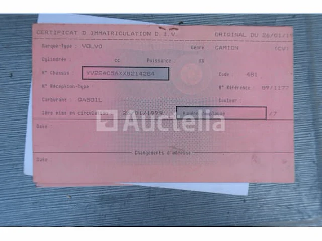 Ref: rac164 - volvo fl6 14 veegwagen (1999-111,245 km) (vin : yv2e4c5axxb214284) - afbeelding 46 van  50