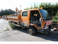 Ref: reh647 - mitsubishi canter fe649 dubbelcabine platte bestelwagen (1999-242,259 km) (vin: tybfe649f6dp00381)