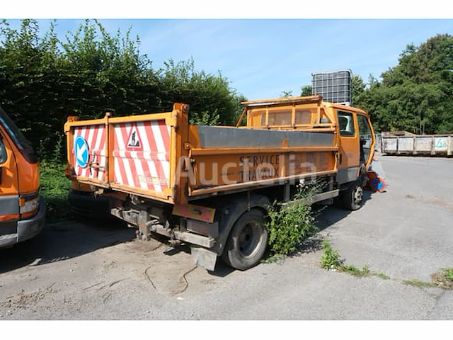 Ref: reh647 - mitsubishi canter fe649 dubbelcabine platte bestelwagen (1999-242,259 km) (vin: tybfe649f6dp00381) - afbeelding 23 van  52