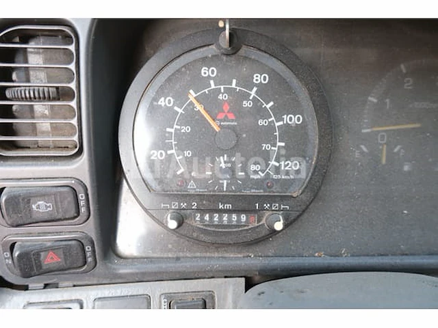Ref: reh647 - mitsubishi canter fe649 dubbelcabine platte bestelwagen (1999-242,259 km) (vin: tybfe649f6dp00381) - afbeelding 52 van  52