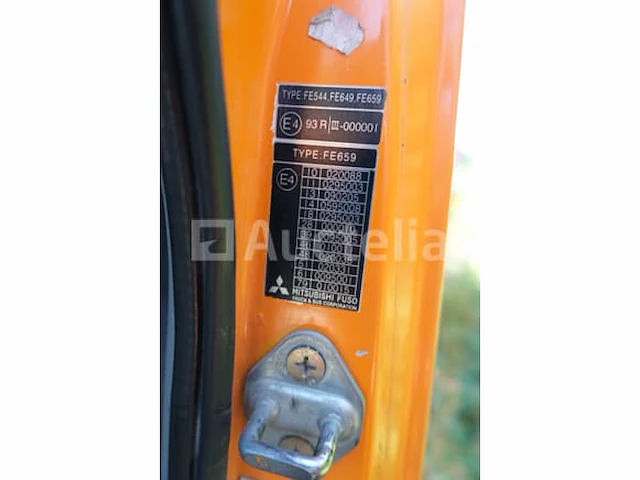Ref: tmi173 - laadwagen met kraan mitsubishi canter fe659/2 (2005-132,065 km) (wijn: tybfe659f6ds31555) - afbeelding 14 van  57