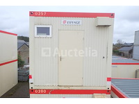 Ref:0257 - geïsoleerde bouwplaatscontainer + inhoud - afbeelding 4 van  18
