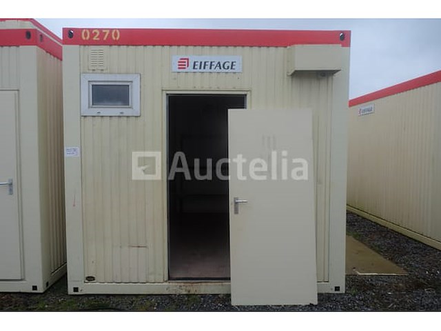 Ref:0270 - geïsoleerde bouwplaatscontainer + inhoud - afbeelding 3 van  18