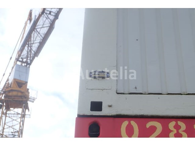 Ref:0277 - geïsoleerde bouwplaatscontainer + inhoud - afbeelding 6 van  9