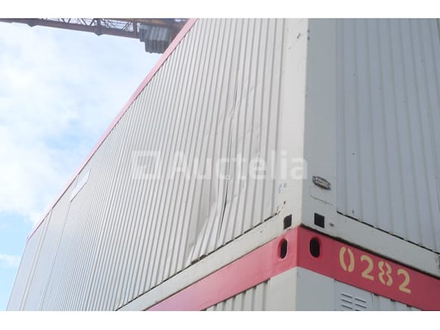Ref:0277 - geïsoleerde bouwplaatscontainer + inhoud - afbeelding 8 van  9