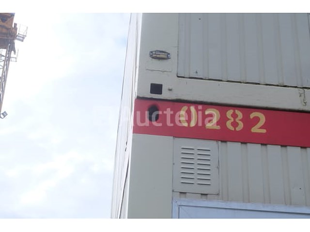 Ref:0282 - geïsoleerde bouwplaatscontainer + inhoud - afbeelding 9 van  14