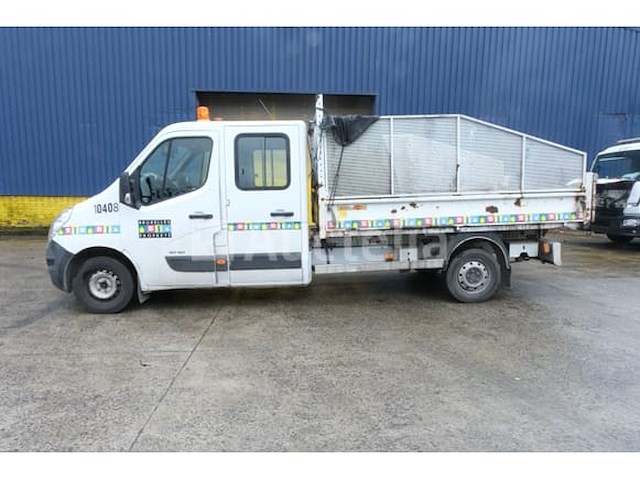 Ref:10408 - renault master dubbelcabinebus met kantelwagen (2012-201,332 km)(vin:vf1vbh4j246611545) - afbeelding 3 van  55