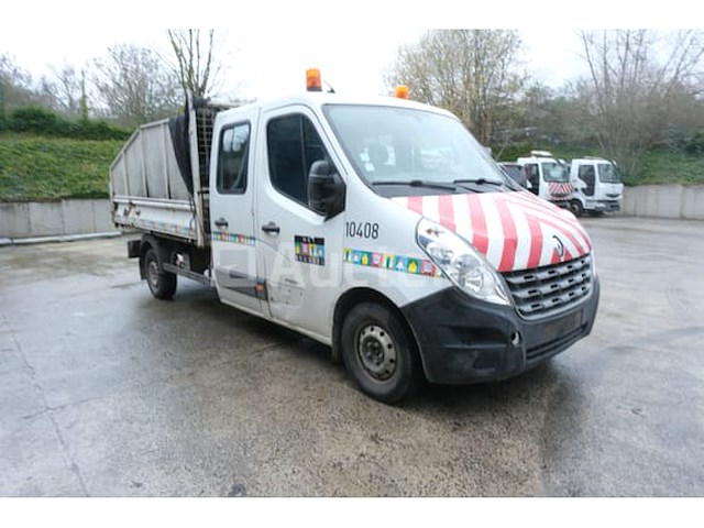 Ref:10408 - renault master dubbelcabinebus met kantelwagen (2012-201,332 km)(vin:vf1vbh4j246611545) - afbeelding 50 van  55