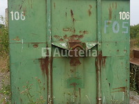Ref:106 - open container 30 m³ valvan - afbeelding 1 van  13