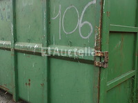 Ref:106 - open container 30 m³ valvan - afbeelding 8 van  13