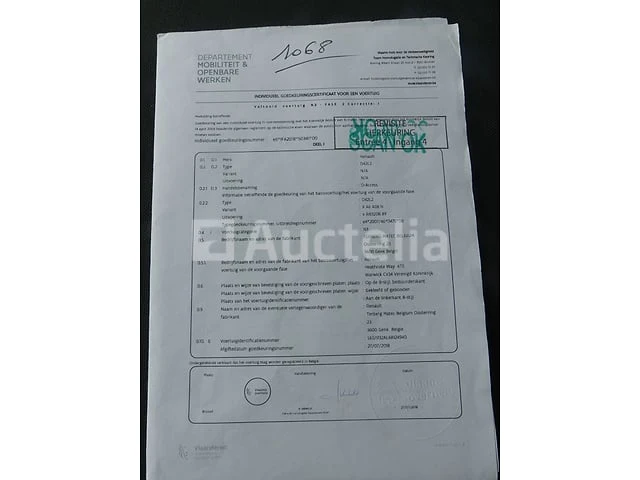 Ref:1068 - renault access d19 vuilniswagen (2018-80,016 km)(vin: seg1932al6bj24940) - afbeelding 16 van  60