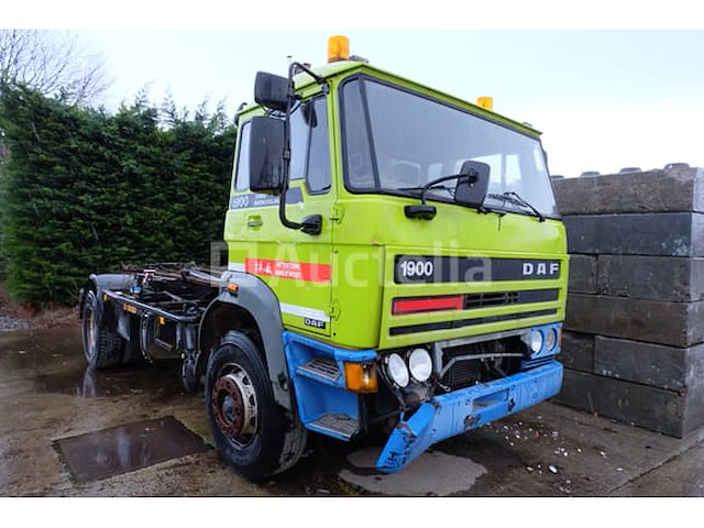 Ref:1210 - containertruck (voor onderdelen) daf 1900 (1989-54,001 km) - afbeelding 10 van  35