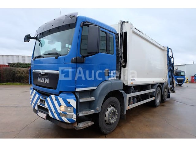 Ref:1217 - vuilniswagen man tgs (2014-297,389 km)(vin:wma18szz7ew193412) - afbeelding 1 van  47