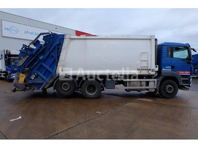 Ref:1217 - vuilniswagen man tgs (2014-297,389 km)(vin:wma18szz7ew193412) - afbeelding 23 van  47