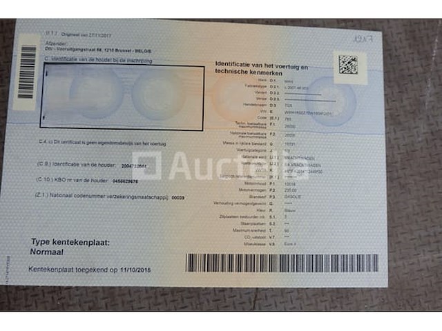 Ref:1217 - vuilniswagen man tgs (2014-297,389 km)(vin:wma18szz7ew193412) - afbeelding 39 van  47