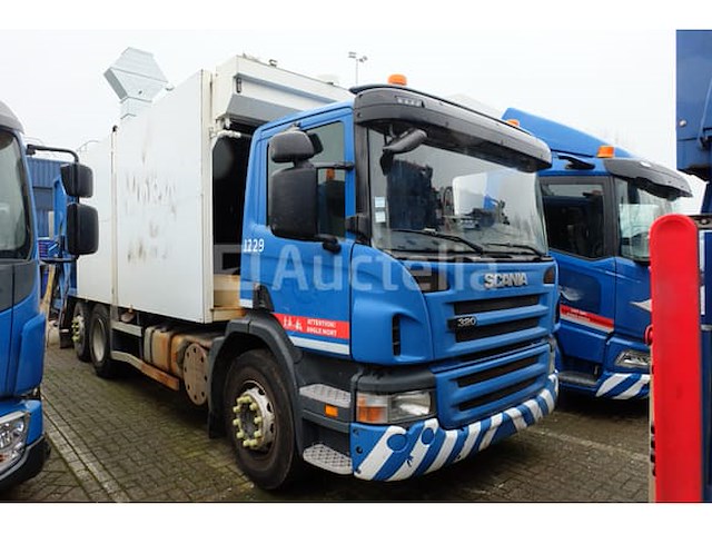 Ref:1229 - vuilniswagen scania prt 320 (2011-145,225 km) (vin: xlep6x20005247052) - afbeelding 1 van  59